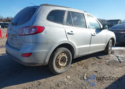 2010 Hyundai Santa Fe Gls z USA, uszkodzony, nr VIN 5NMSG3AB0AH387379
